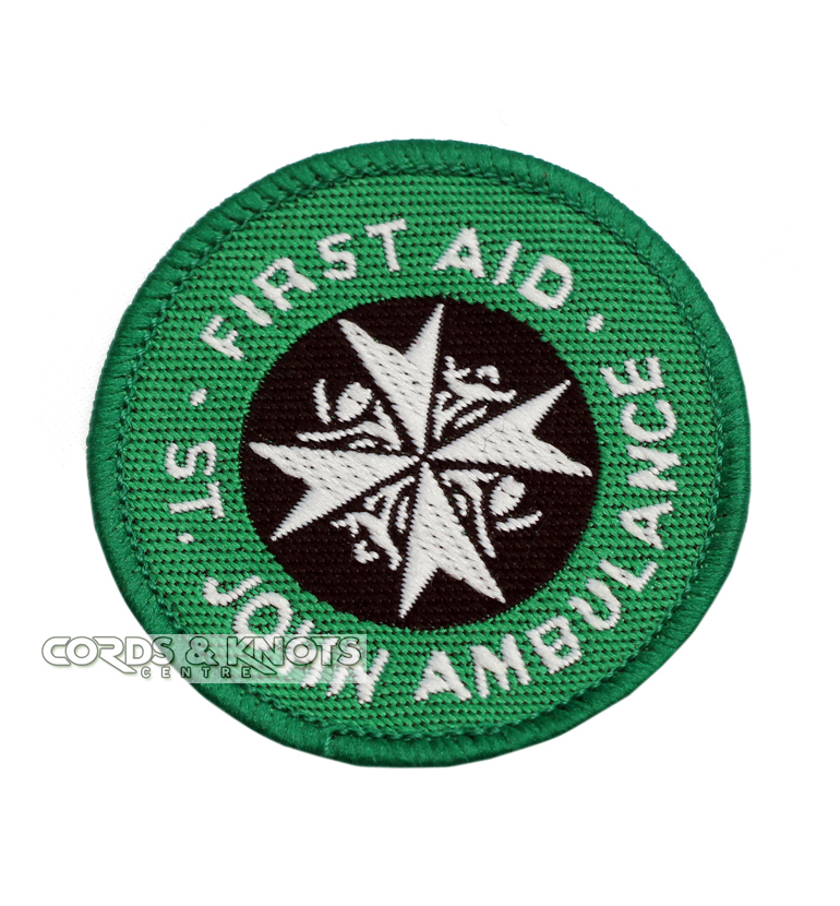 First Aid woven badge