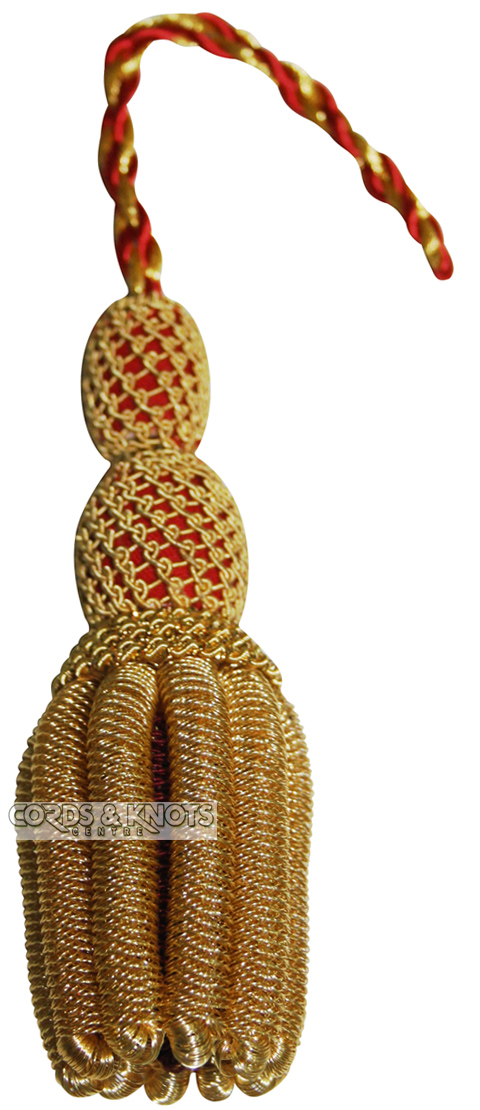 red gold sword knots