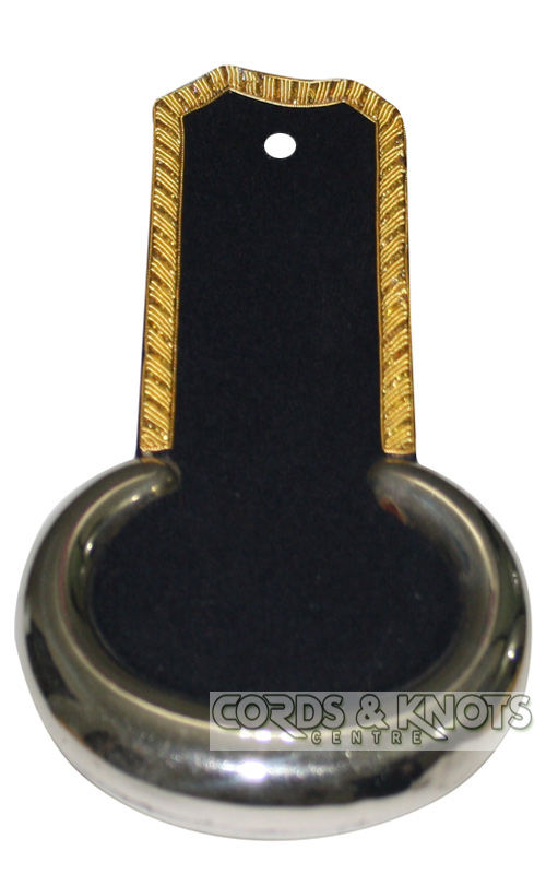 shoulder cord black military