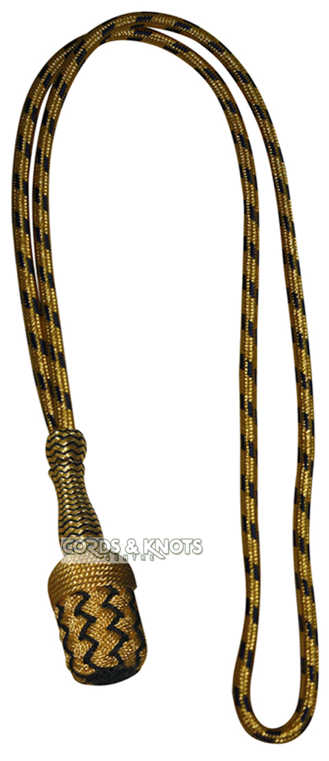sword knots black gold
